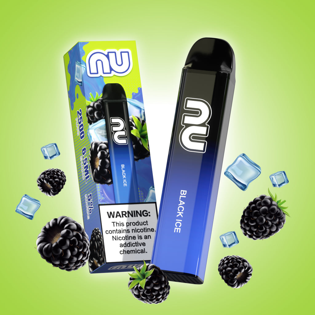 NU Black Ice 2500 Puffs