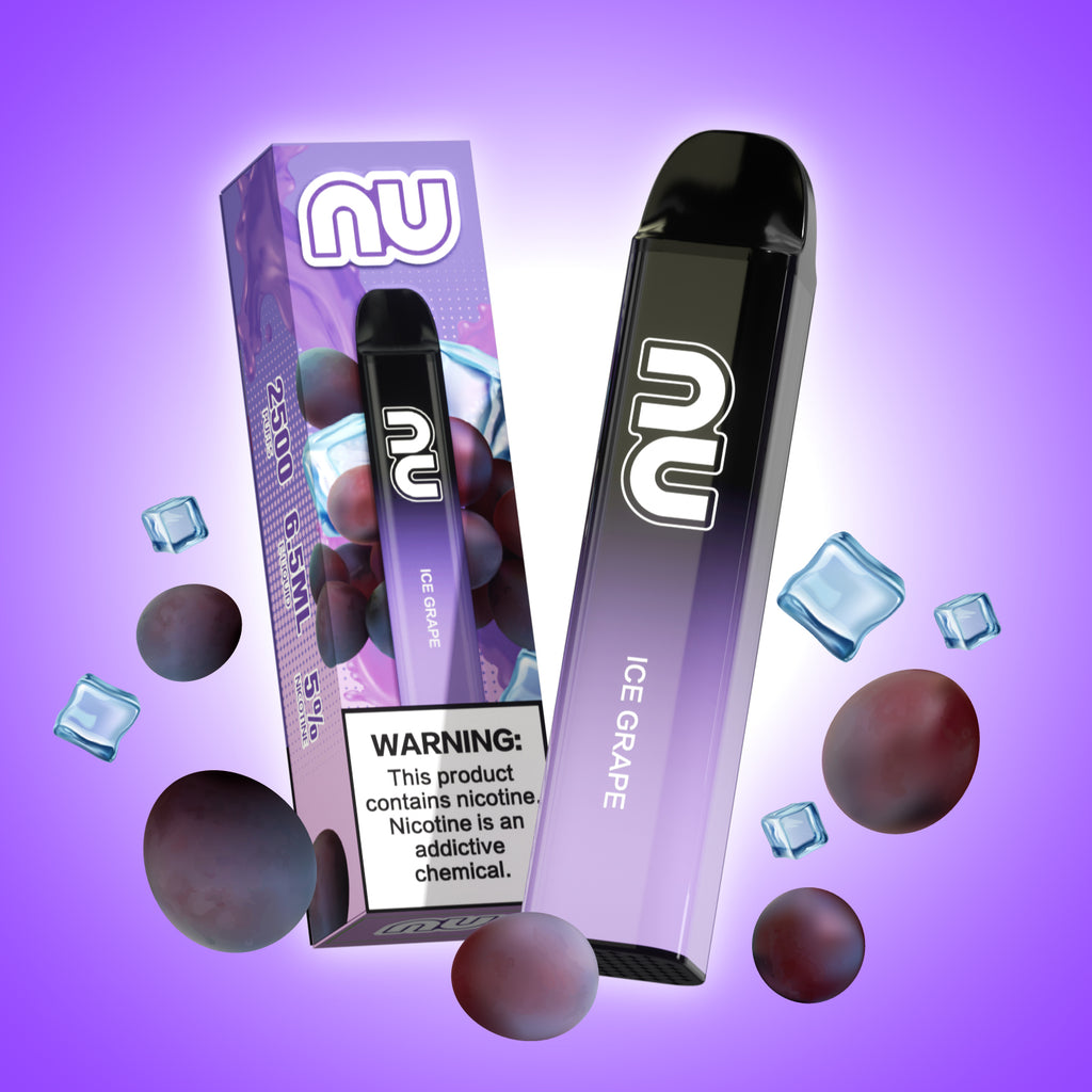 NU Grape Ice 2500 Puffs